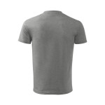 Tričko Malfini Basic Free Jr MLI-F3812 tmavě šedá melanžová 122 cm/6 let