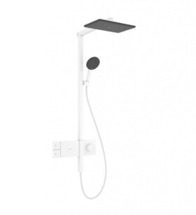 HANSGROHE - Raindance Alive Q Sprchový set s termostatem, 21x34 cm, 3 proudy, EcoSmart, matná bílá 24581700