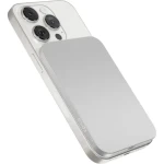 Epico UltraPack EM31 MagSafe stříbrná / Bezdrátová powerbanka / 3000 mAh / USB-C / 10W (9915112100084)