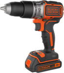 BlackDecker BL188KB / Aku Příklepová vrtačka / 18V / 2x1.5Ah / 13mm sklíčidlo / 1650 ot-min / 28.050 příklepů-min (BL188KB)