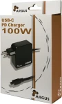 Inter-Tech Argus PD-2100 černá / Nabíječka / USB-C / PD 3.0 / 100W / kabel 1,8m (88882223)