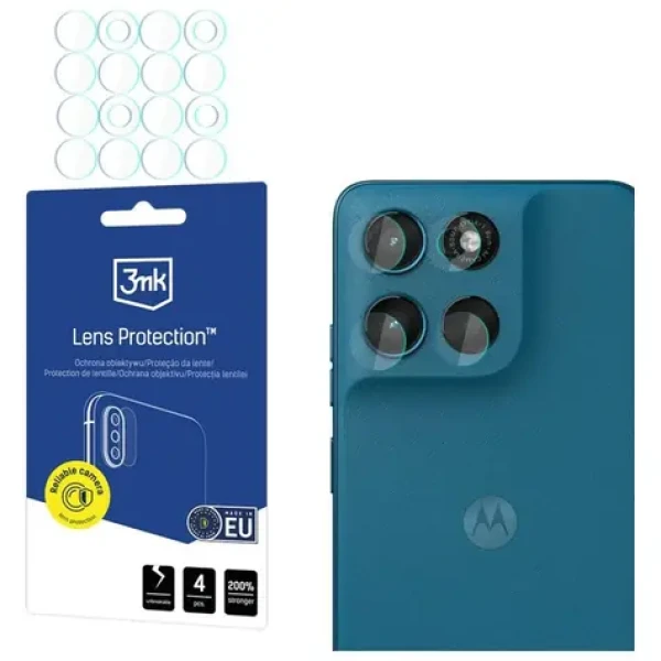 3mk Lens Protection pro Motorola Moto G57 Power / Sklo na fotoaparát / Hybridní / 6H / 0,16 mm (5903108738392)