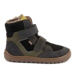 Dětské zimní barefoot boty UP HILL WOOL Gray/Black Froddo G3160262-3 - 33
