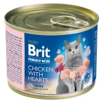 Brit Premium Cat by Nature Chicken&Hearts 0,2 kg