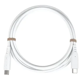 PremiumCord silikonový kabel USB-C bílý / Nabíjecí kabel / 60W / 1,5 m / 480 Mbps (ku31sa15w)