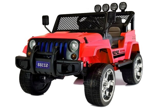 Mamido Elektrické autíčko Jeep Raptor 4x4 červené