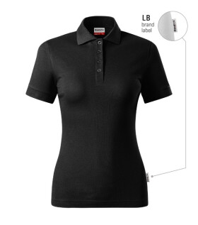 Resist Heavy Polo polokošile dámská černá 01 (brand label) 3XL