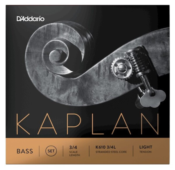 D´Addario Orchestral K610 3/4L Kaplan Bass String Set - Light