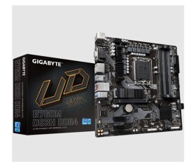 GIGABYTE MB Sc LGA1700 B760M DS3H DDR4, Intel B760, 4xDDR4, 2xDP, 1xHDMI, 1xVGA, mATX EDF_524707
