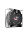 Inglasco / Sherwood Puk Columbus Blue Jackets NHL Official Game Puck 2024-2025