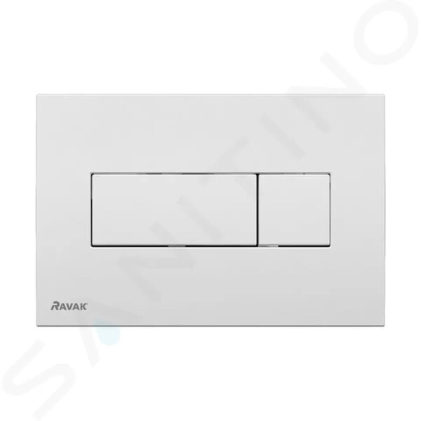 RAVAK - UNI Ovládací tlačítko pro 2 množství splachování, bílá X01457