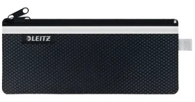 Leitz WOW černá / Dvojitá textilní kapsa / Velikost L / Síťovina, nylon / 230 × 150 mm (40130095)