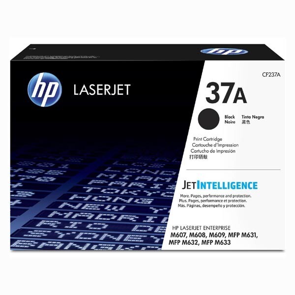 Hewlett-Packard HP CF237A, černý (HP 37A) - originální toner