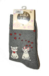 WiK 37718 Ponožky For Love 35-42 mélange 39-42