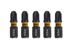 DeWalt Sada bitů PZ3 / 5 ks / 25 mm / Extreme Pozidrive (DT7388T)