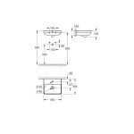 GROHE - Euro Ceramic Umývátko 45x39 cm, s přepadem, otvor pro baterii, alpská bílá 102435SH00