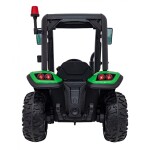 Mamido Dětský elektrický traktor BLAST s přívěsem 2x200W zelený