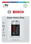 Bosch 6F22SHD1B/00 Super Heavy Duty 9V / Baterie / Alkalická / 6F22 / 1 ks (8594162800360)