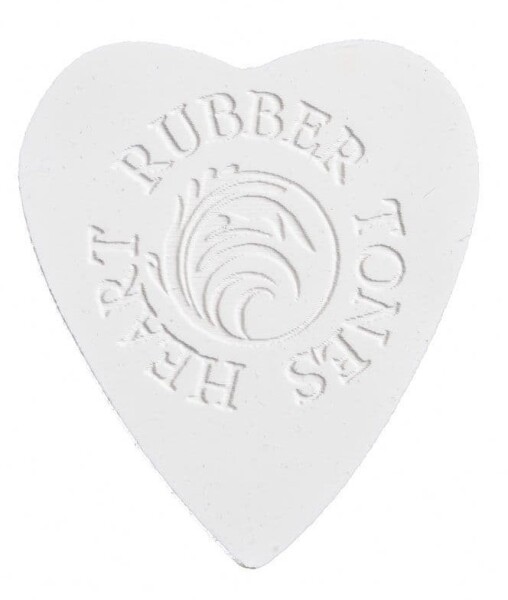 Timber Tones Rubber Tones Heart White Silicon