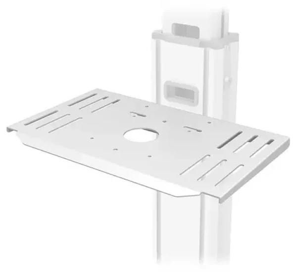 Neomounts AFLS-825WH1 bílá / Multimediální sada / Police pro kameru / Výškové nastavení 22,5–65,1 cm / nosnost 9 kg (AFLS-825WH1)
