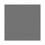 BRIXIES Plus 225.011 Základní podložka na stavění - tmavě šedá 25,5 x 25,5 cm