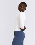 Tričko Organic Basics Everyday Regular Long Sleeve Tee White