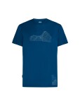 Pánské merino triko s krátkým rukávem ICEBREAKER Mens 125 Cool-Lite Sphere SS Tee Beta, Atlantis velikost: XXL