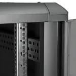 StarTech Rozvaděč 22U černý / Stojanový rozvaděč / 19" / Šířka 600 mm / Hloubka 1000 mm / nosnost 800 kg (RK2236BKF)