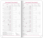 Týdenní diář 2026 NOTIQUE kapesní - Balakon tmavě modrý, 9 x 15,5 cm