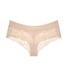 Dámské kalhotky Body Make-Up Illusion Lace Shorty - BROWN - sv. béžové 00NZ - TRIUMPH BROWN 42