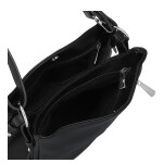 Trendy dámská koženková crossbody kabelka Julianna, černá