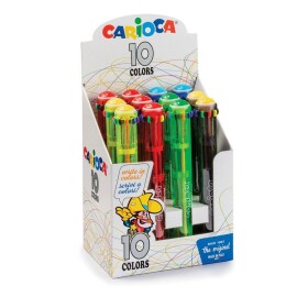 Carioca, CA42761, propisovací tužka, mix barev, 10 odstínů, 1 ks
