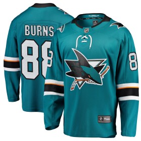 Fanatics Pánský dres San Jose Sharks NHL Brent Burns #88 Breakaway Alternate Jersey Velikost: 2XL, Distribuce: USA