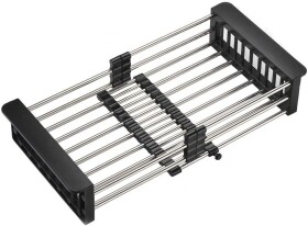 MEXEN - Teleskopický kuchyňský odkapávač s nastavitelnou šířkou, černá 660730-70