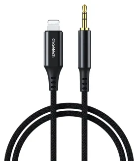 Choetech AUX009 černá / Audio kabel / Lightning (M) - Jack 3,5 mm (M) / 2 m