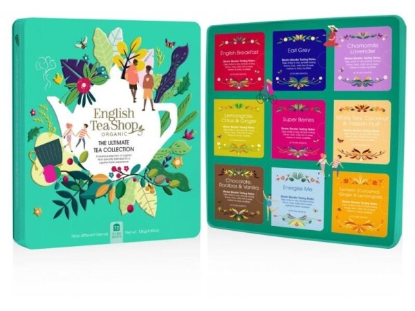 English Tea Shop Čaj Ultimate collection bio vánoční 136 g, 72 ks