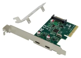 Conceptronic / Řadič / PCIe 3.0 / 2x USB-C 3.2 Gen 2 / 10 Gbps / UASP (EMRICK13G)