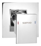 SAPHO - SPECTRE podomítková bidetová baterie, 1 výstup, chrom 1102-40