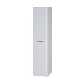 MEREO - Siena, koupelnová skříňka 155 cm vysoká, L/P, bíla lesk CN414LP