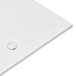 Vaničkový sifon designový SAT 90 x 40/50mm bílá krytka E90KOB E90KOB