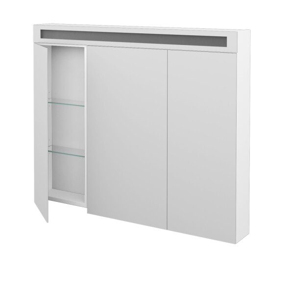 Dřevojas - Třídveřová galerka AIR GA3OE 100 - M01 Bílá mat 239664