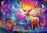 TREFL Puzzle Mystický jelen