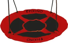 PIXINO Houpací kruh Čapí hnízdo červený