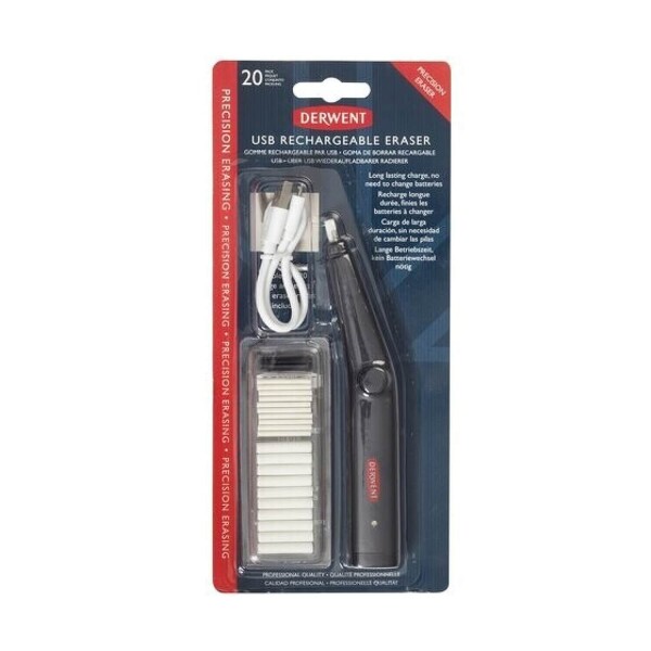 Derwent elektrická mazací guma dobíjecí přes USB