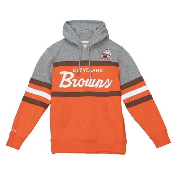 Mitchell & Ness Pánská mikina Cleveland Browns NFL Head Coach Throwback Football Hoodie Velikost: S