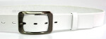 PENNY BELTS 16200 Dámský kožený opasek bílý 90cm