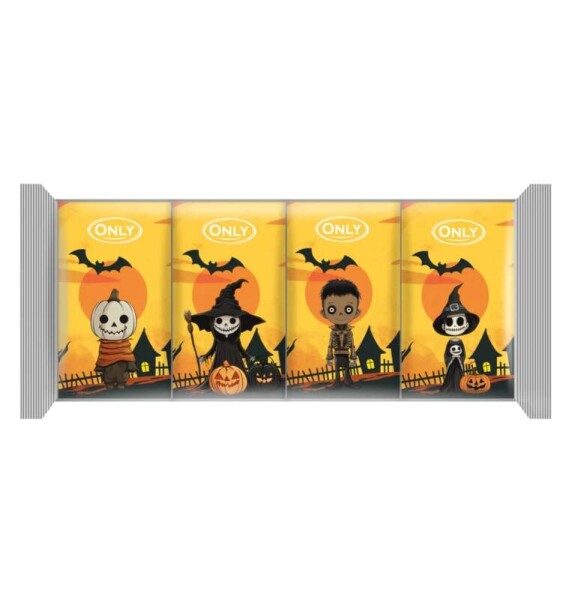 Only Halloweenské čokoládky 4x15g