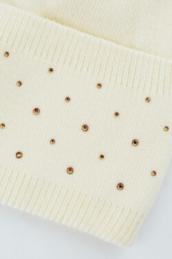 DÁMSKÁ ČEPICE S MODALOVÝMI FLITRY CZ107 ECRU 54-58