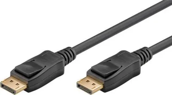 Goobay DisplayPort 2.1 černá / Kabel / 2 m / 80 Gbit/s / 16K/60Hz / HDCP 2.2 (74761)