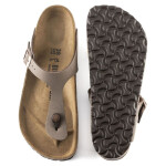 Dámské nazouváky / žabky GIZEH BS 0043753 Hnědo béžová - Birkenstock hnědá-béžová 38